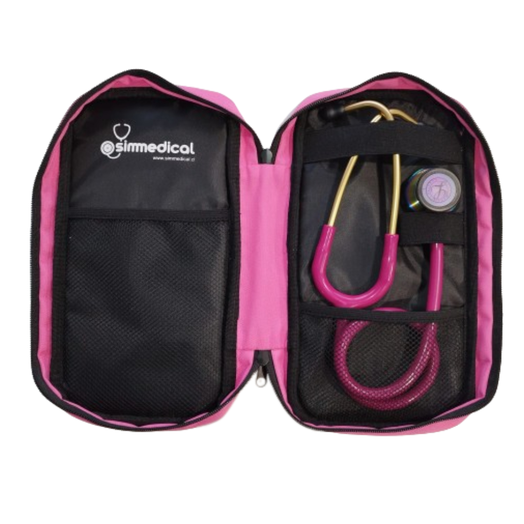 Fonendoscopio M Littmann Classic Iii Frambuesa Arco Ris Estuche