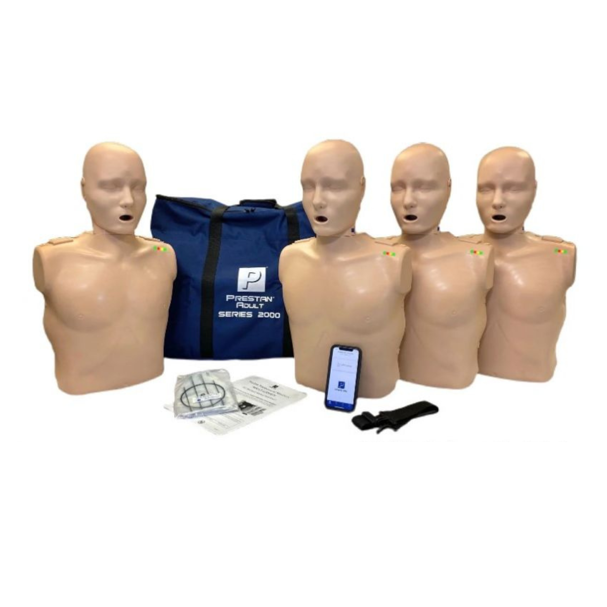 Maniquí de RCP Prestan Torso Adulto Series 2000 Pack de 4