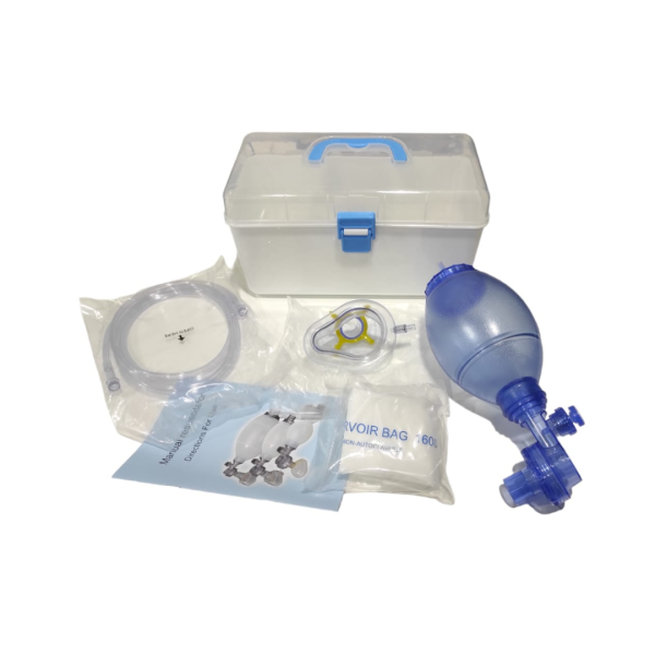 Resucitador Manual Pedi Trico Con Caja Simmedical