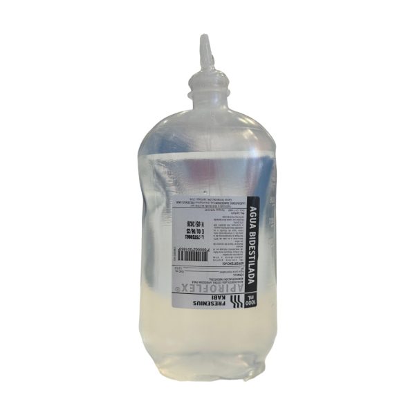 Agua Bidestilada 1 Litro Simmedical