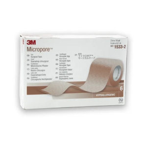 Micropore 3M 2.5 cm x 9.1 m - Caja de 12 unidades (sin dispensador)