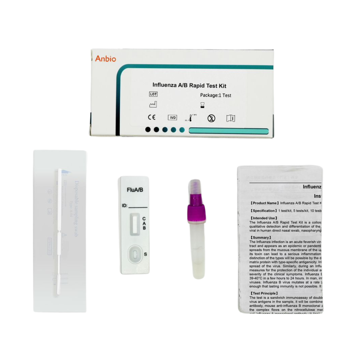 Test Rápido Influenza Nasal - Simmedical